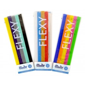 Set filamente flexibile pentru 3Doodler - multicolore, FLEXY 